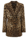 Dolce & Gabbana | Brown Wool Blazer