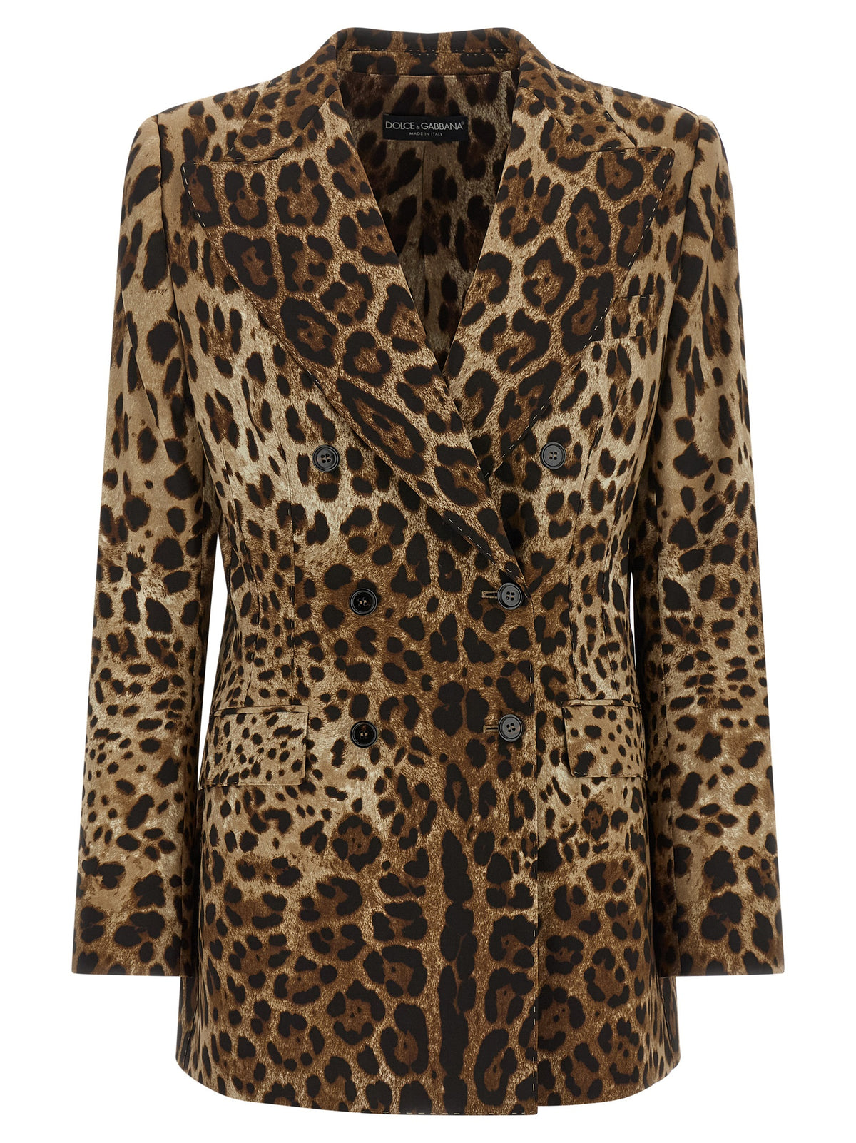 Dolce & Gabbana | Brown Wool Blazer