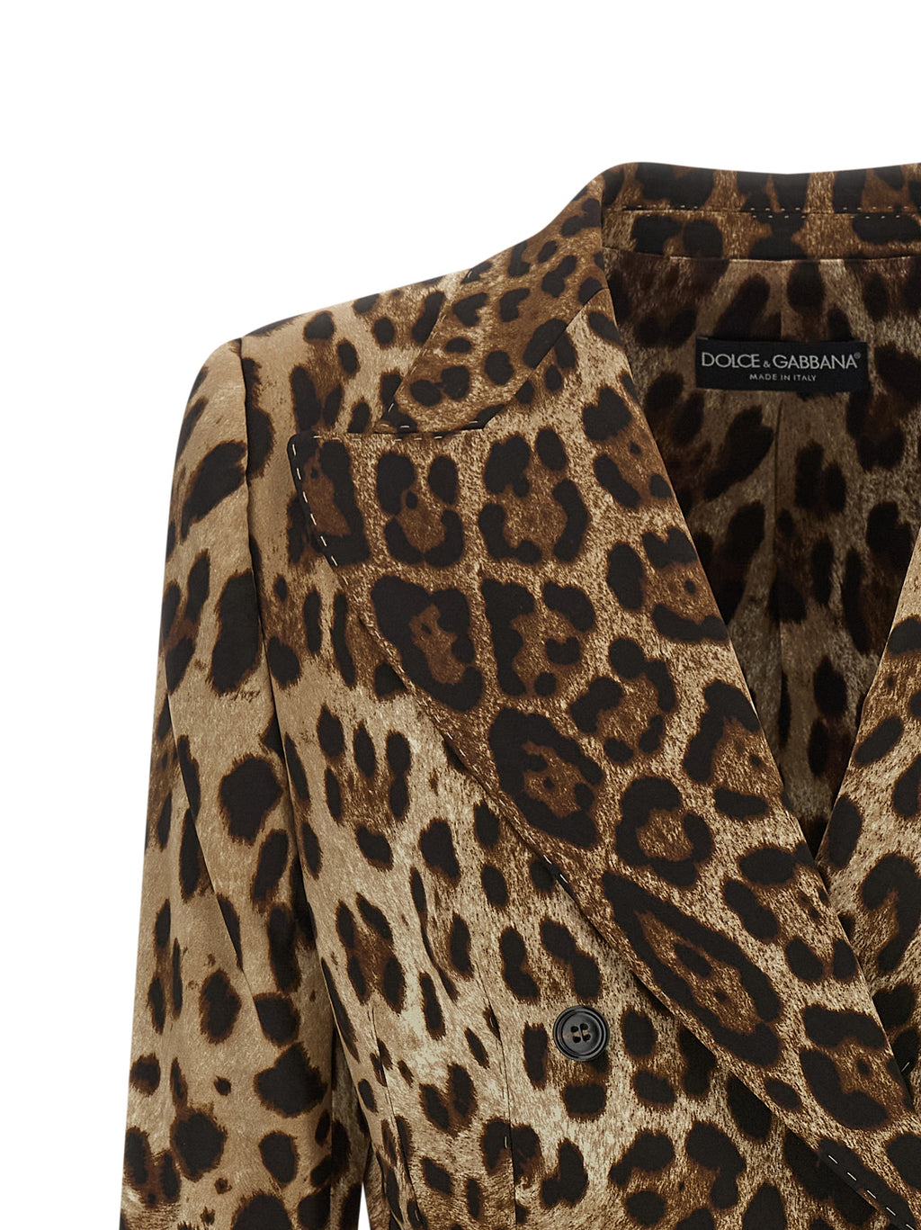 Dolce & Gabbana | Brown Wool Blazer