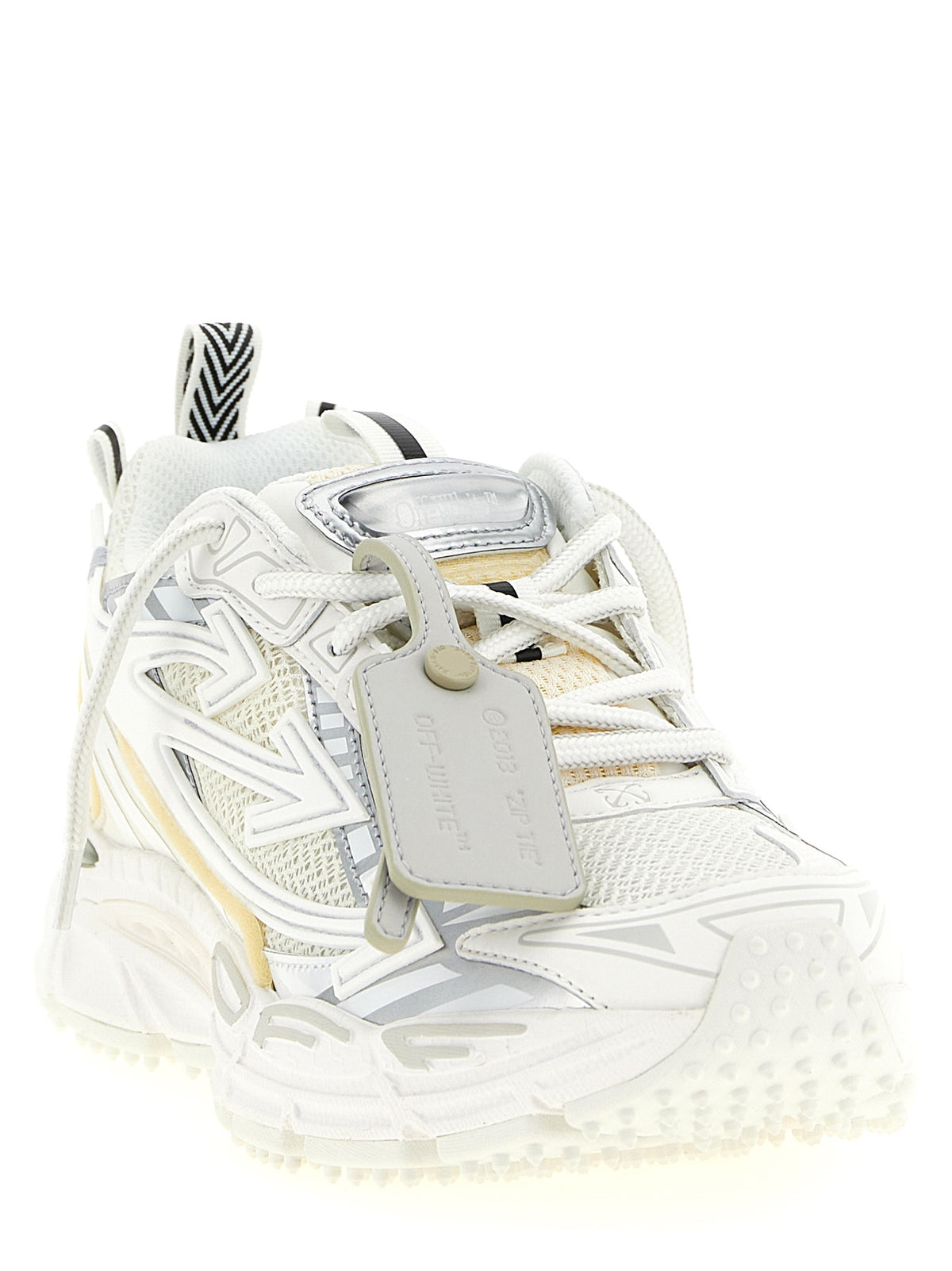Off-White | White Polyethylene Athletic Sneakers