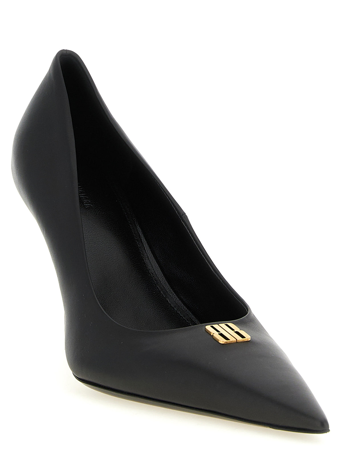 Balenciaga | Black Calfskin High Heel Pumps