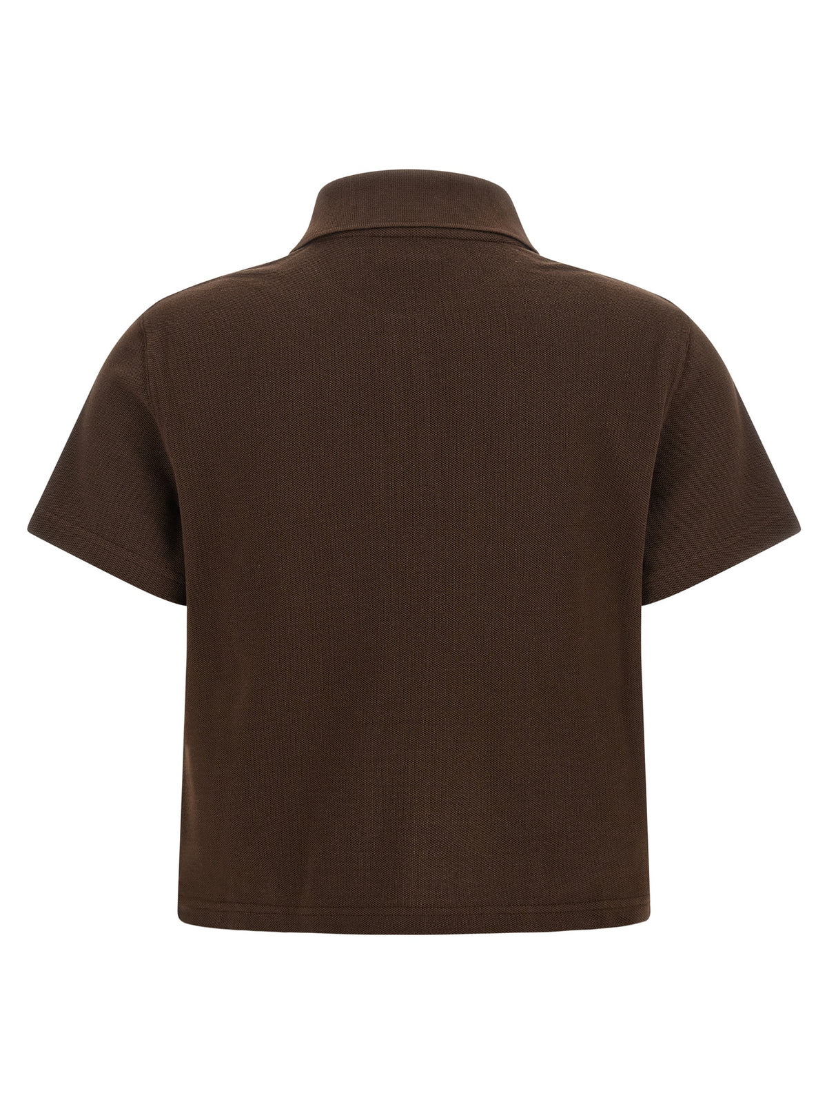 Saint Laurent | Brown Cotton Polo Shirt