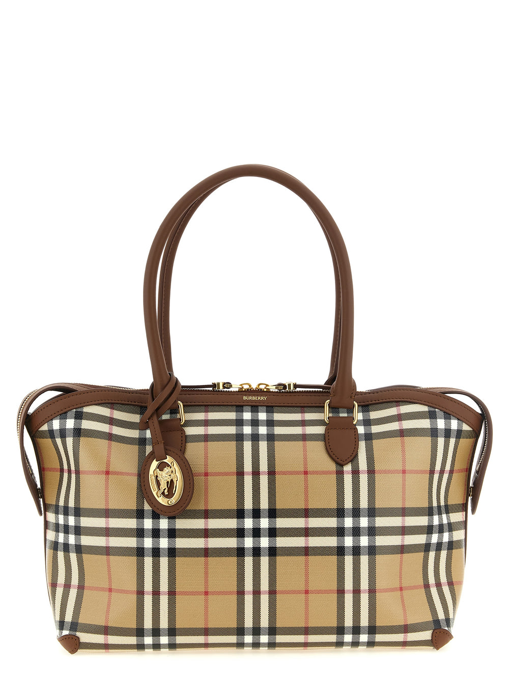 Burberry | Beige Cotton Tote Bag
