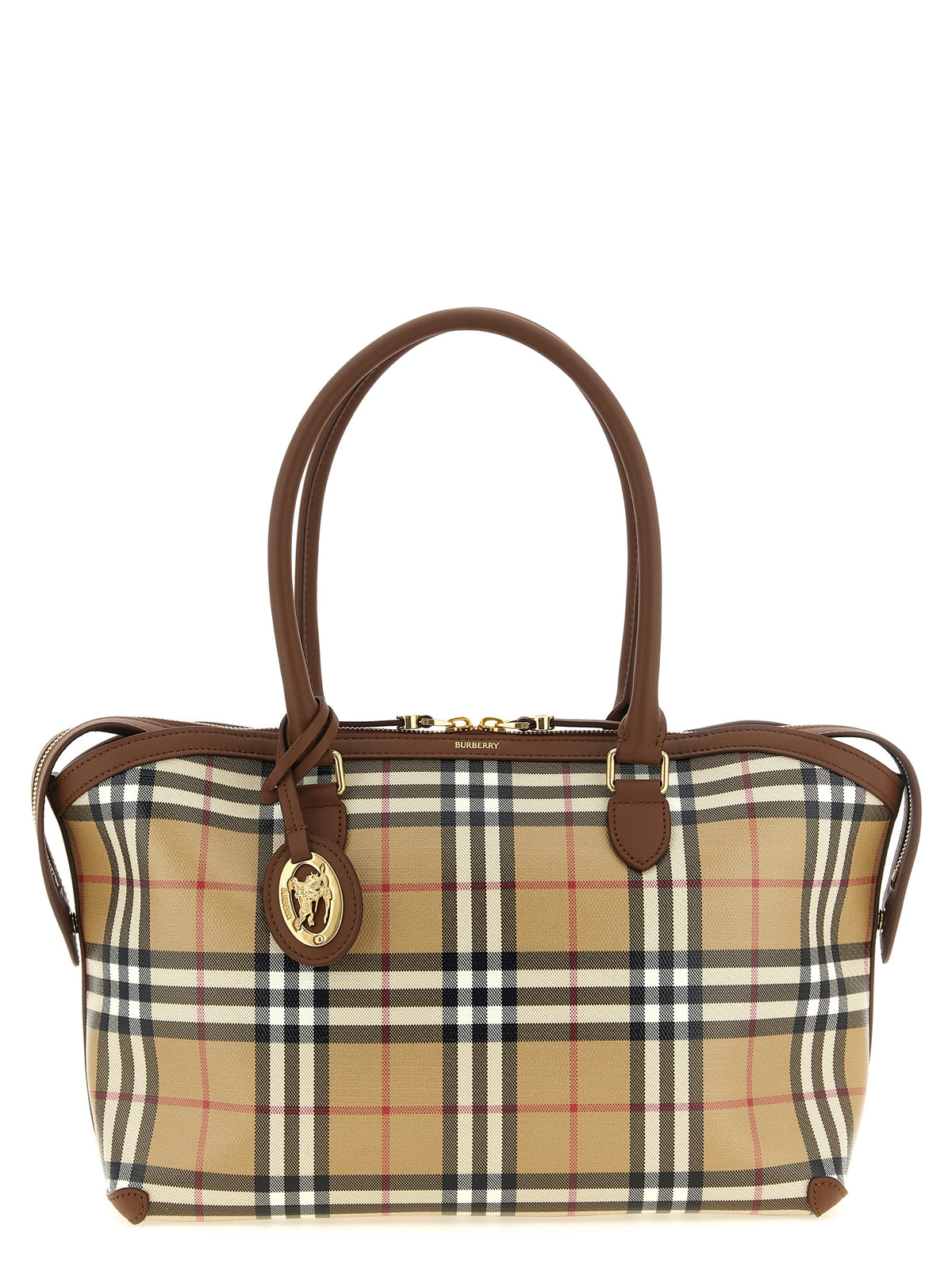 Burberry | Beige Cotton Tote Bag