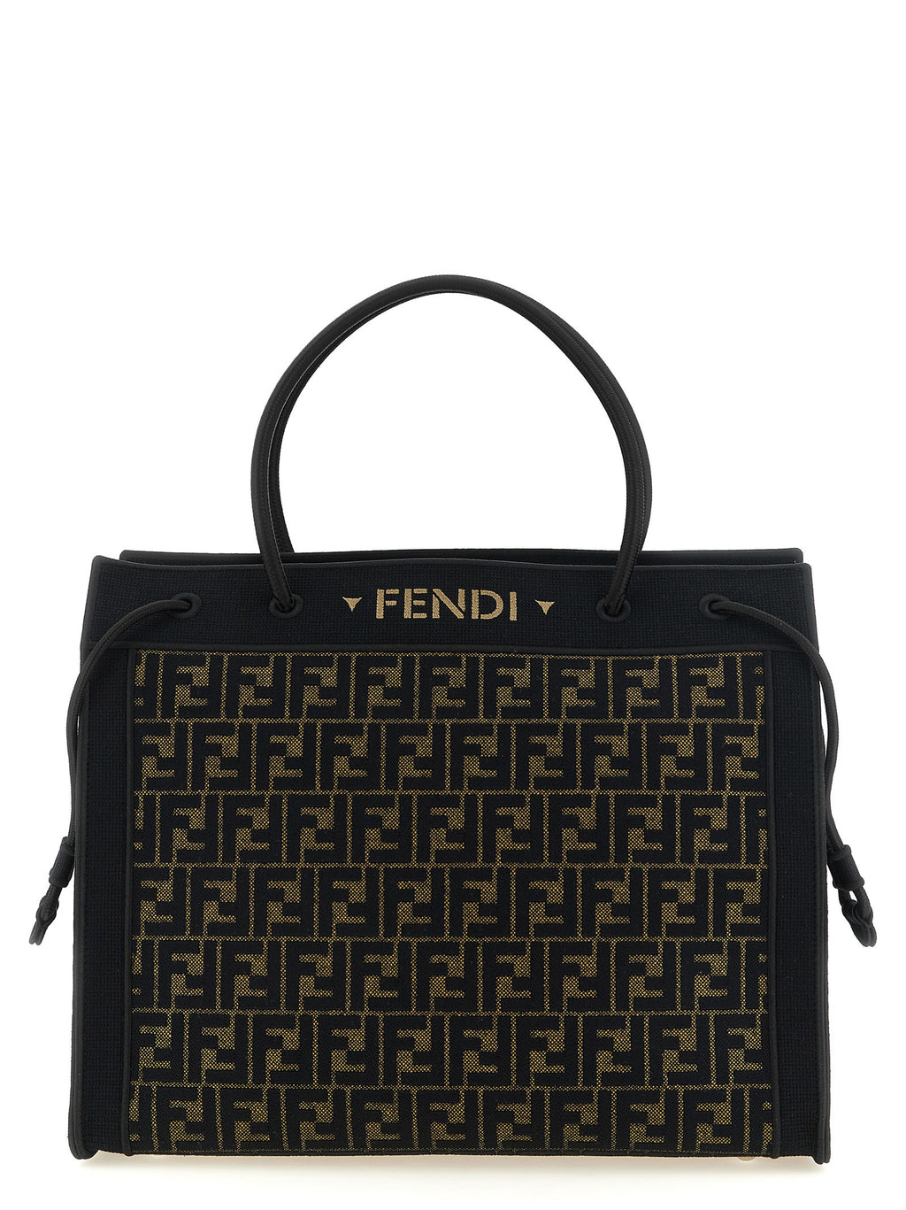 Fendi | Brown Cotton Tote Bag