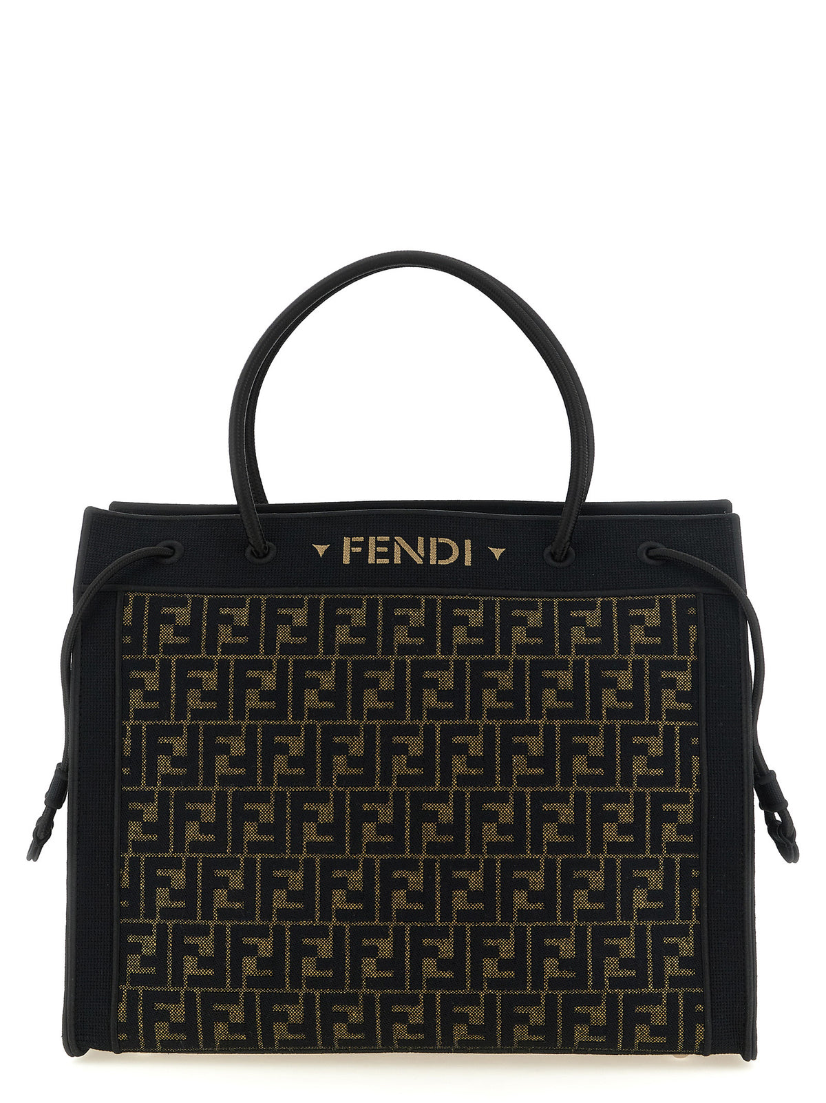 Fendi | Brown Cotton Tote Bag