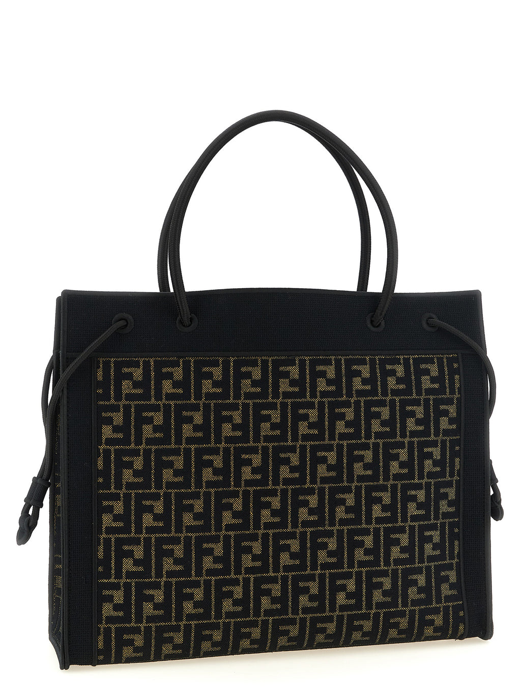 Fendi | Brown Cotton Tote Bag