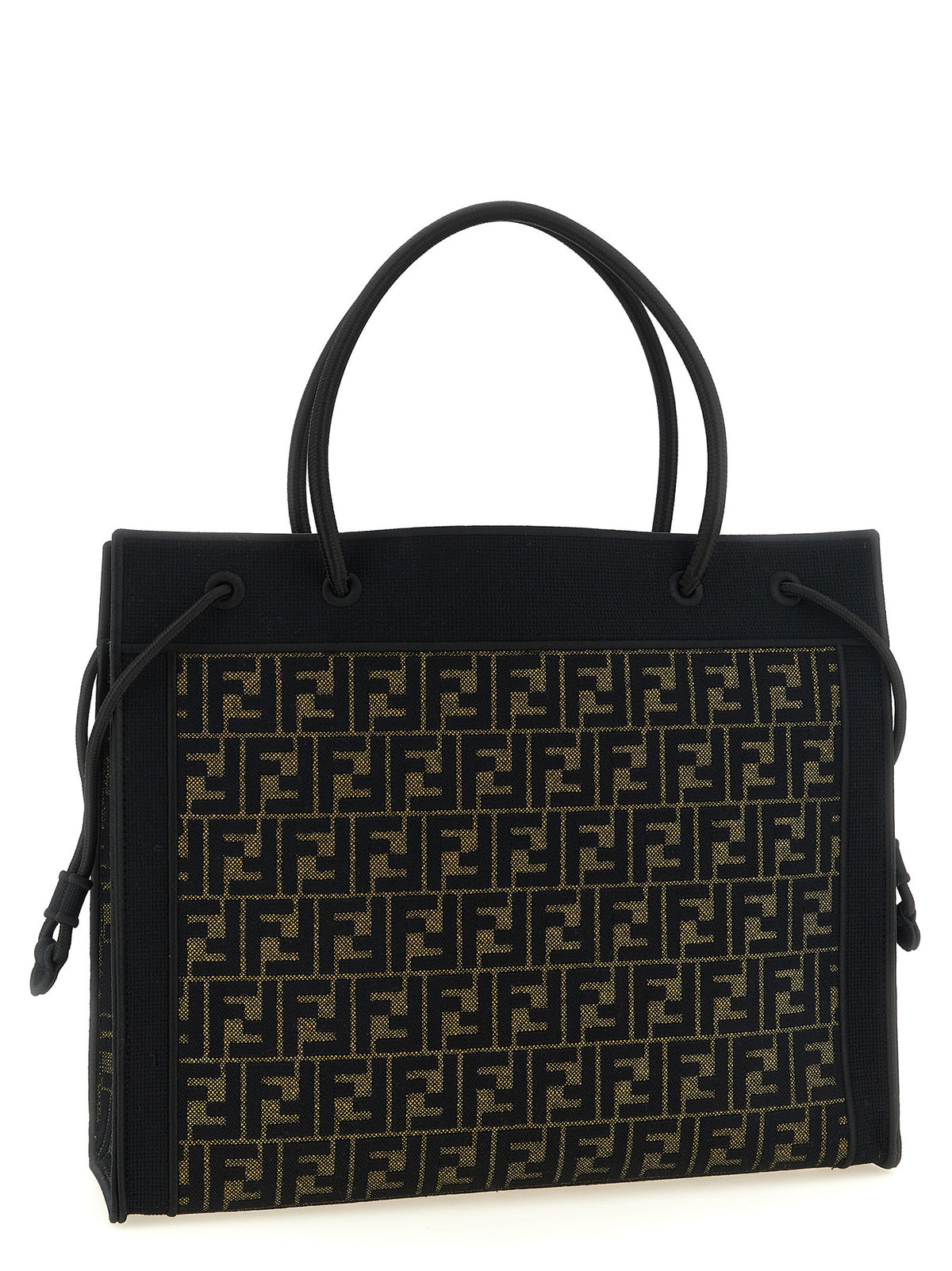 Fendi | Brown Cotton Tote Bag