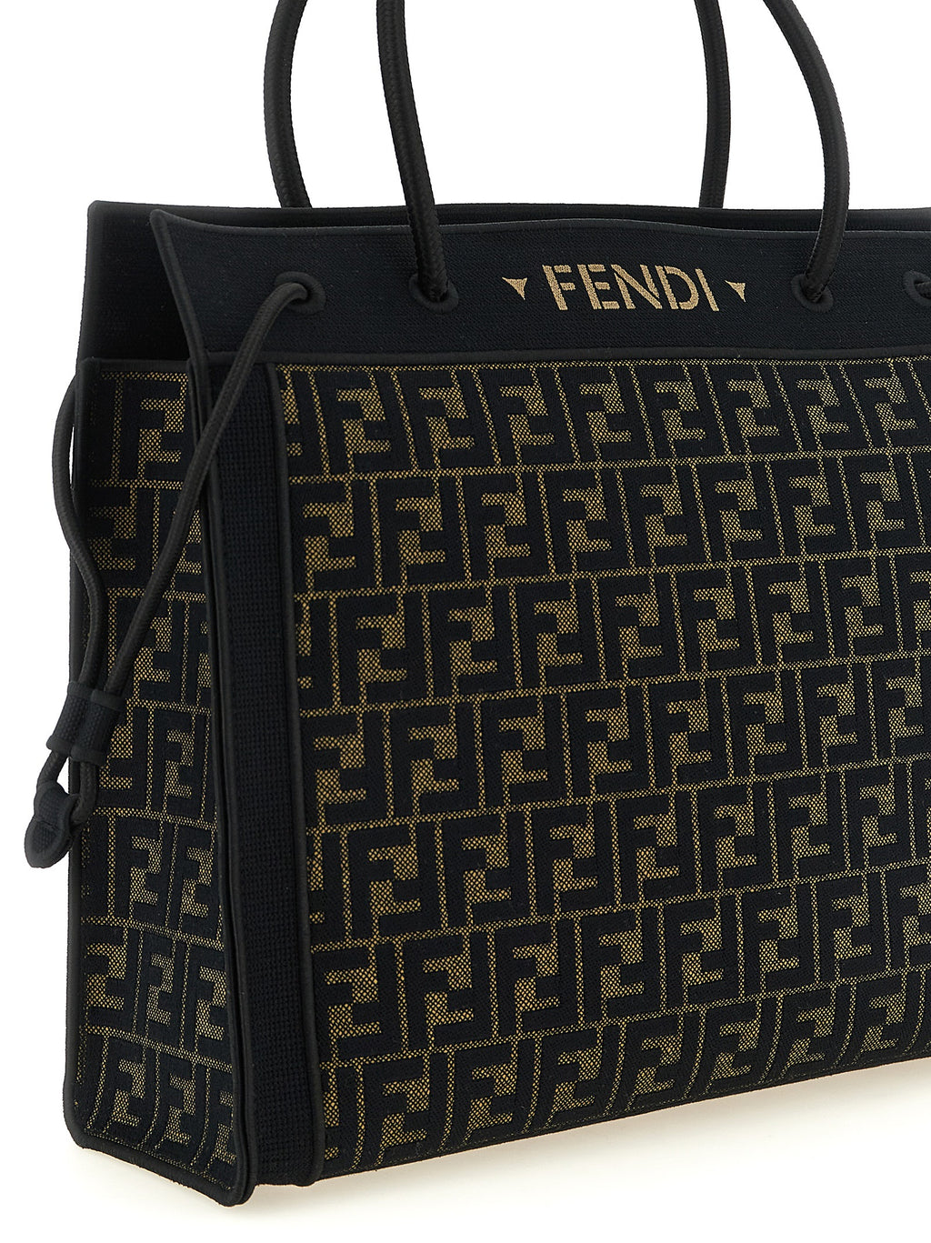Fendi | Brown Cotton Tote Bag