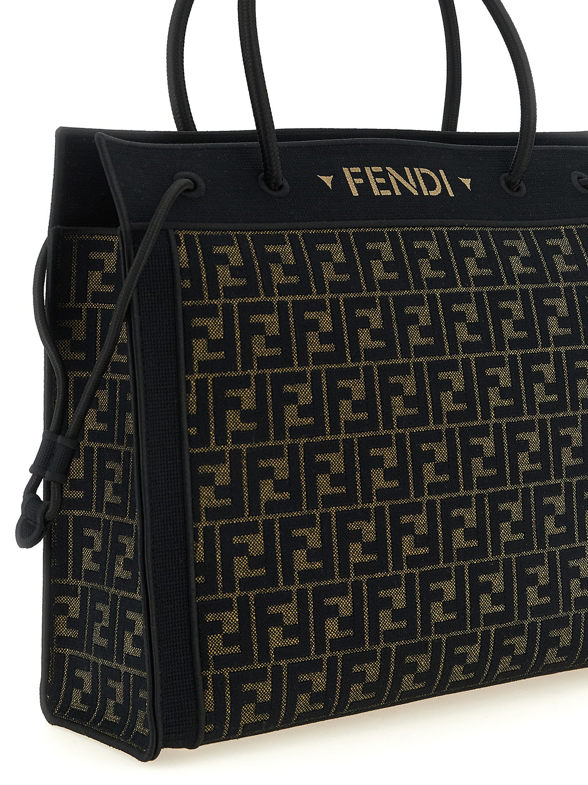 Fendi | Brown Cotton Tote Bag