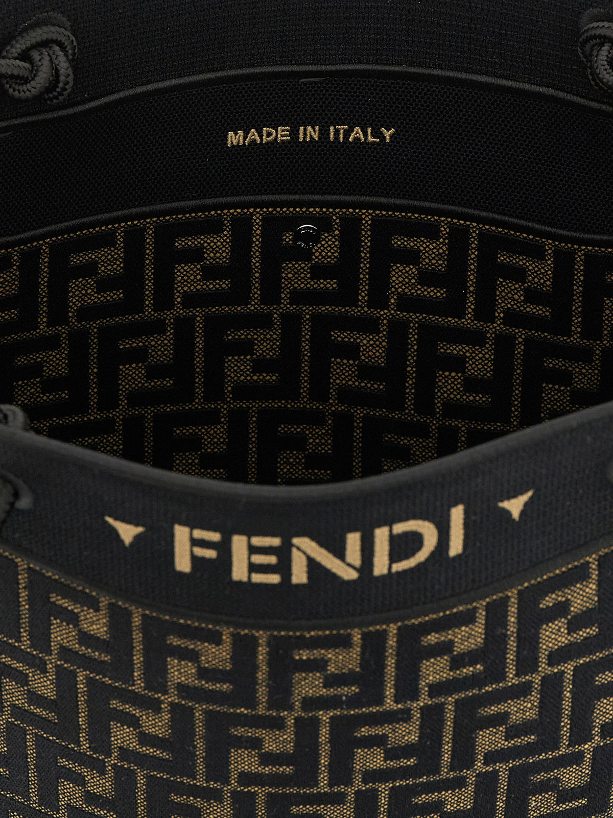 Fendi | Brown Cotton Tote Bag