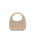 Miu Miu | Beige Calf Leather Bos Taurus Shoulder Bag