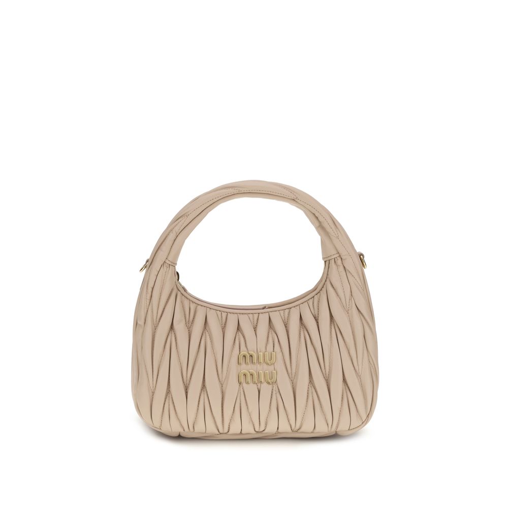 Miu Miu | Beige Calf Leather Bos Taurus Shoulder Bag