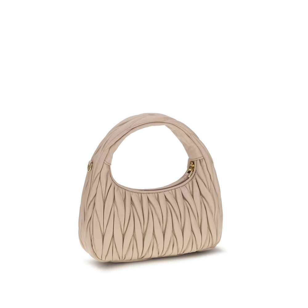 Miu Miu | Beige Calf Leather Bos Taurus Shoulder Bag