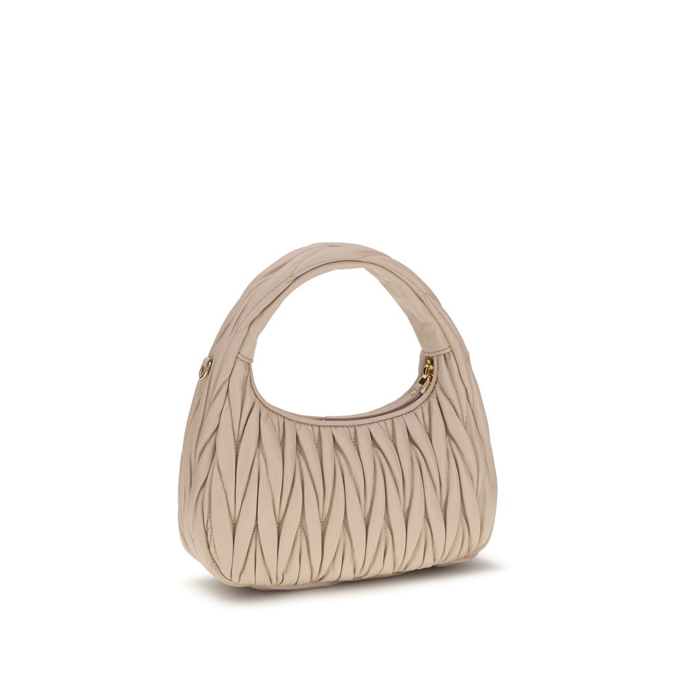 Miu Miu | Beige Calf Leather Bos Taurus Shoulder Bag