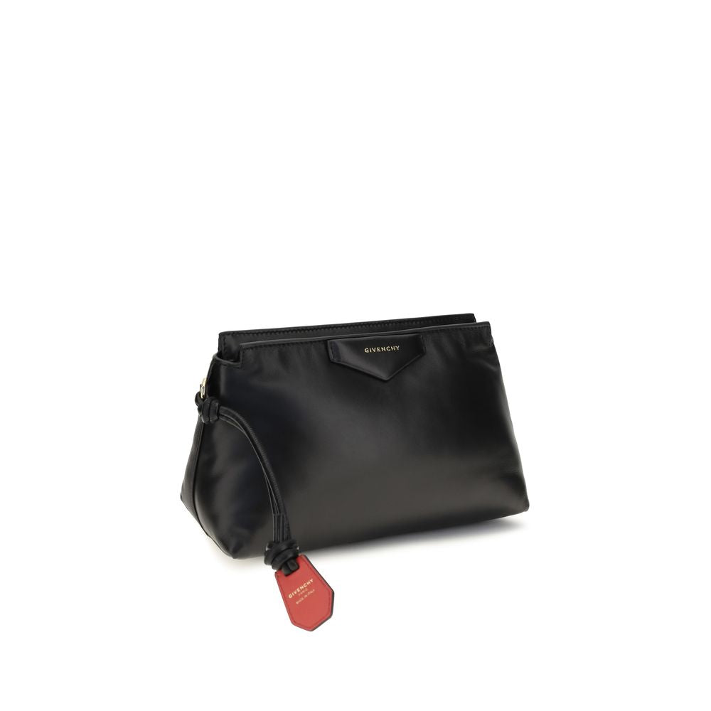 Givenchy | Black Lamb Ovis Aries Clutch Bag
