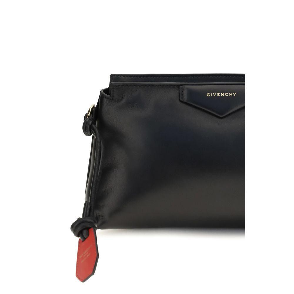 Givenchy | Black Lamb Ovis Aries Clutch Bag