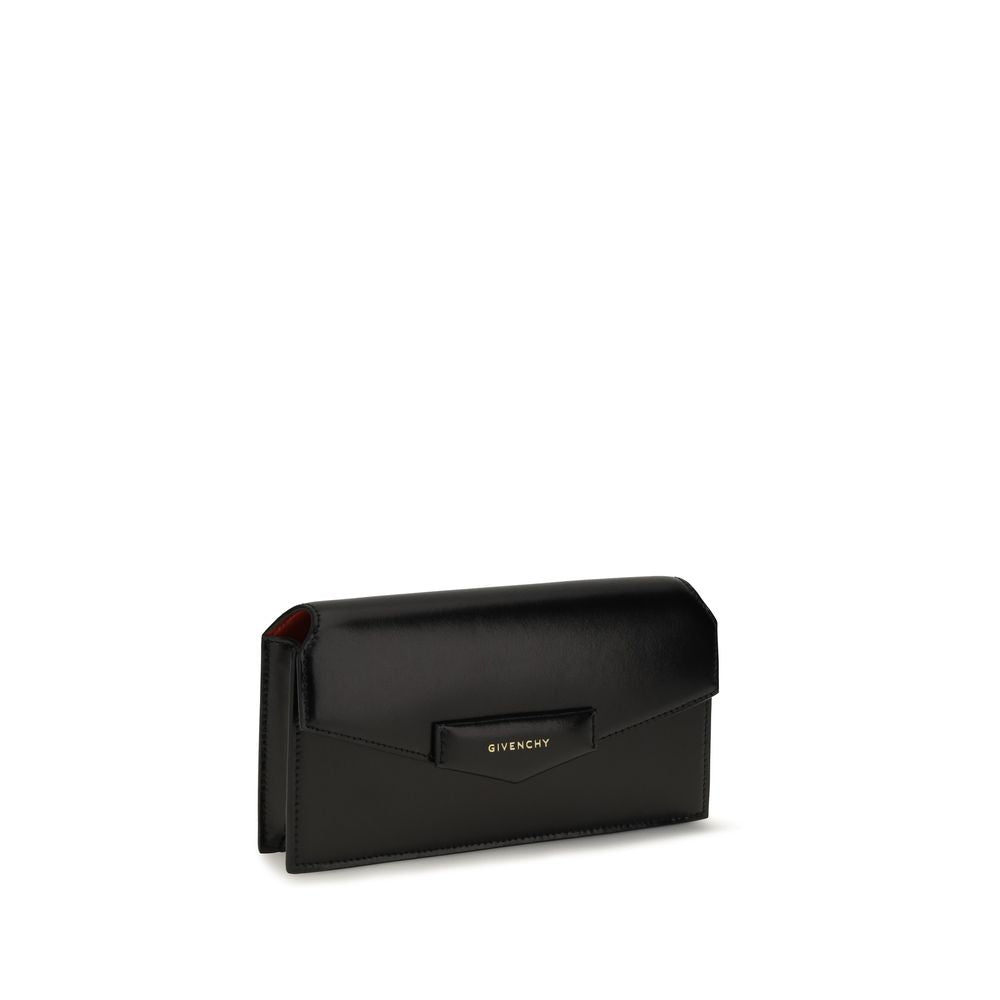 Givenchy | Black Calf Leather Bos Taurus Clutch Bag