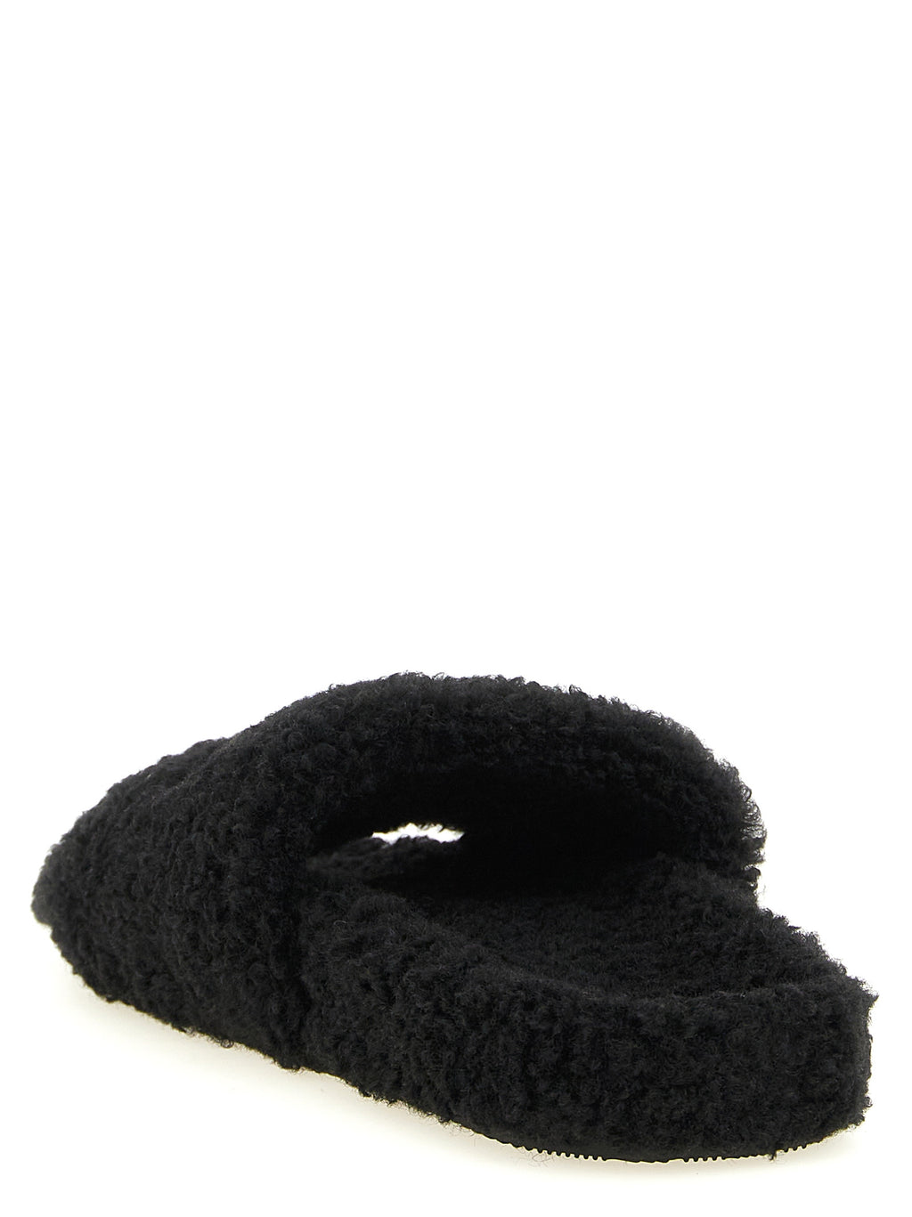 Balenciaga | Black Polyester Slides