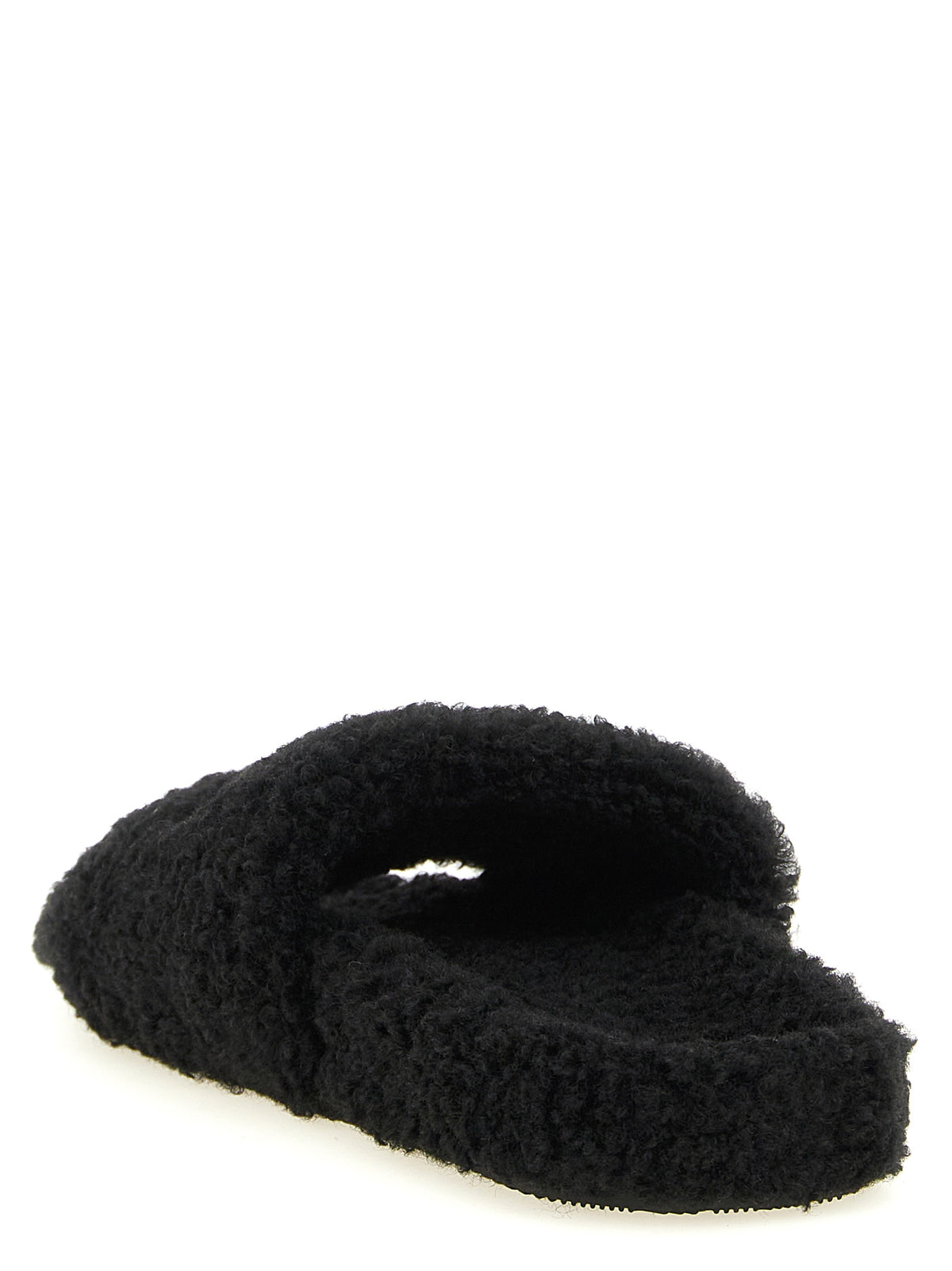 Balenciaga | Black Polyester Slides
