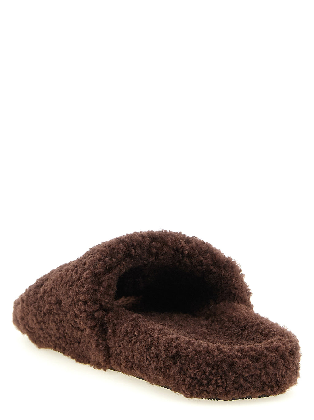 Balenciaga | Brown Polyester Slides