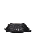 Karl Lagerfeld | Black Leather Backpack