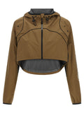 Balenciaga | Brown Polyester Shell Jacket