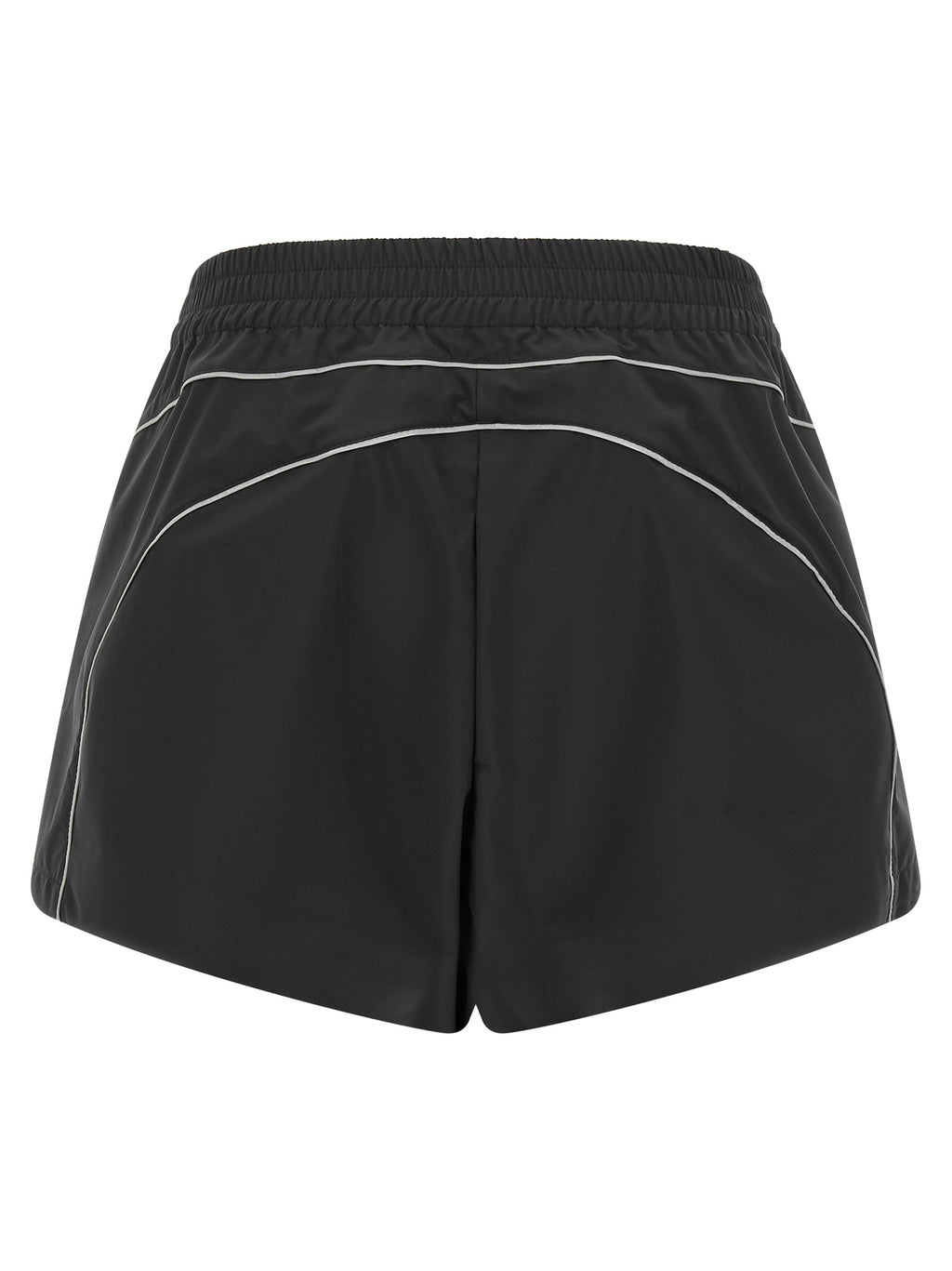 Balenciaga | Black Polyester Bermuda Shorts