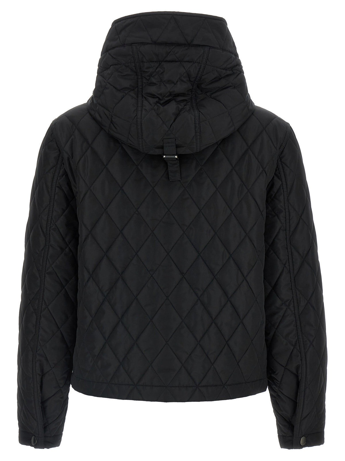 Burberry | Black Polyamide Full-Length Jacket