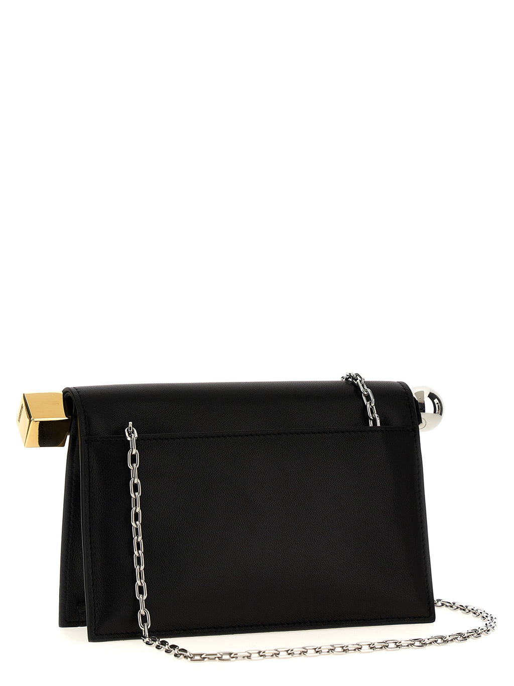 Jacquemus | Black Lamb Leather Clutch Bag