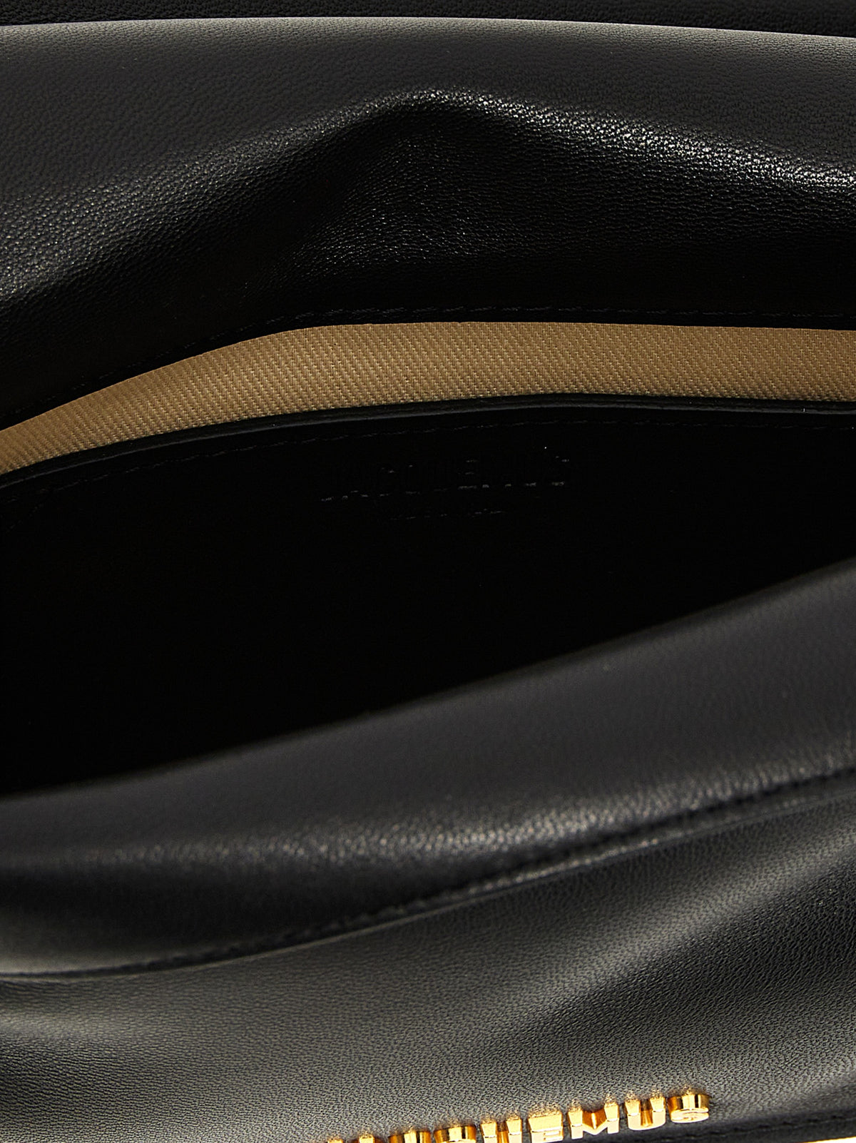 Jacquemus | Black Lamb Leather Clutch Bag