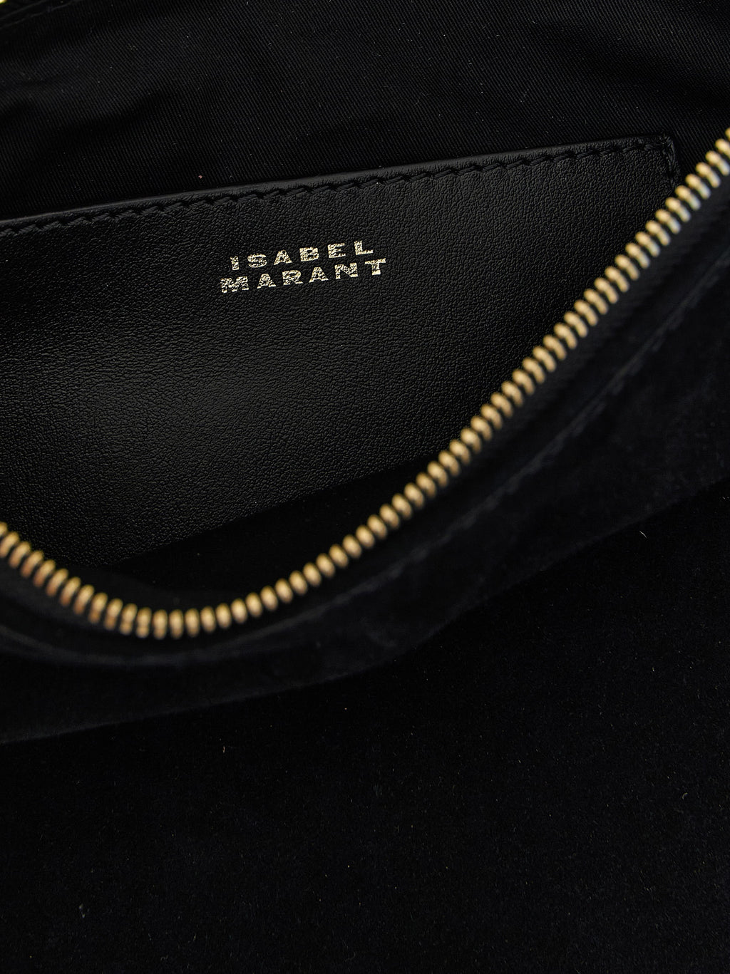 Isabel Marant | Black Calfskin Shoulder Bag