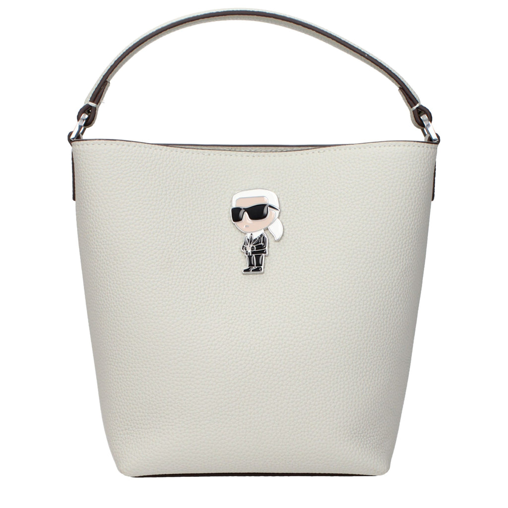 Karl Lagerfeld | Gray Leather Handbag