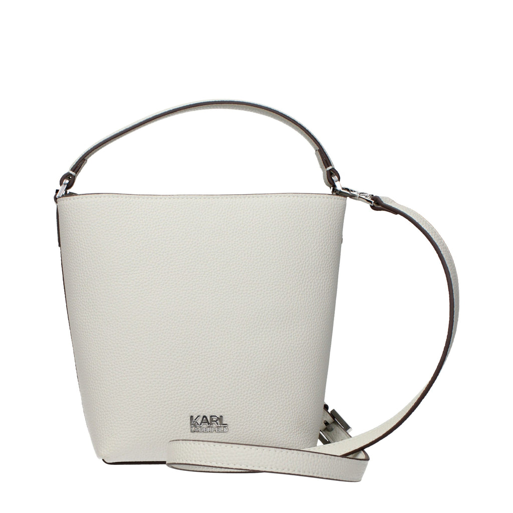 Karl Lagerfeld | Gray Leather Handbag