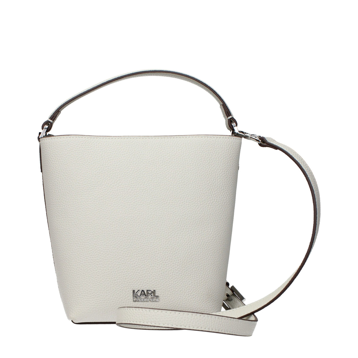 Karl Lagerfeld | Gray Leather Handbag