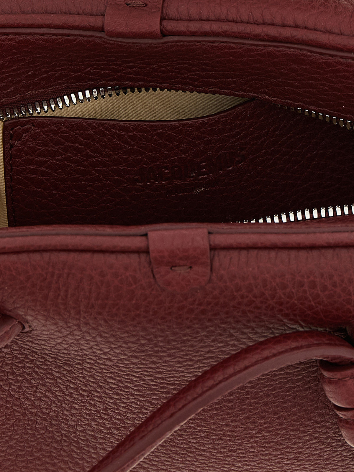 Jacquemus | Bordeaux Calfskin Handbag