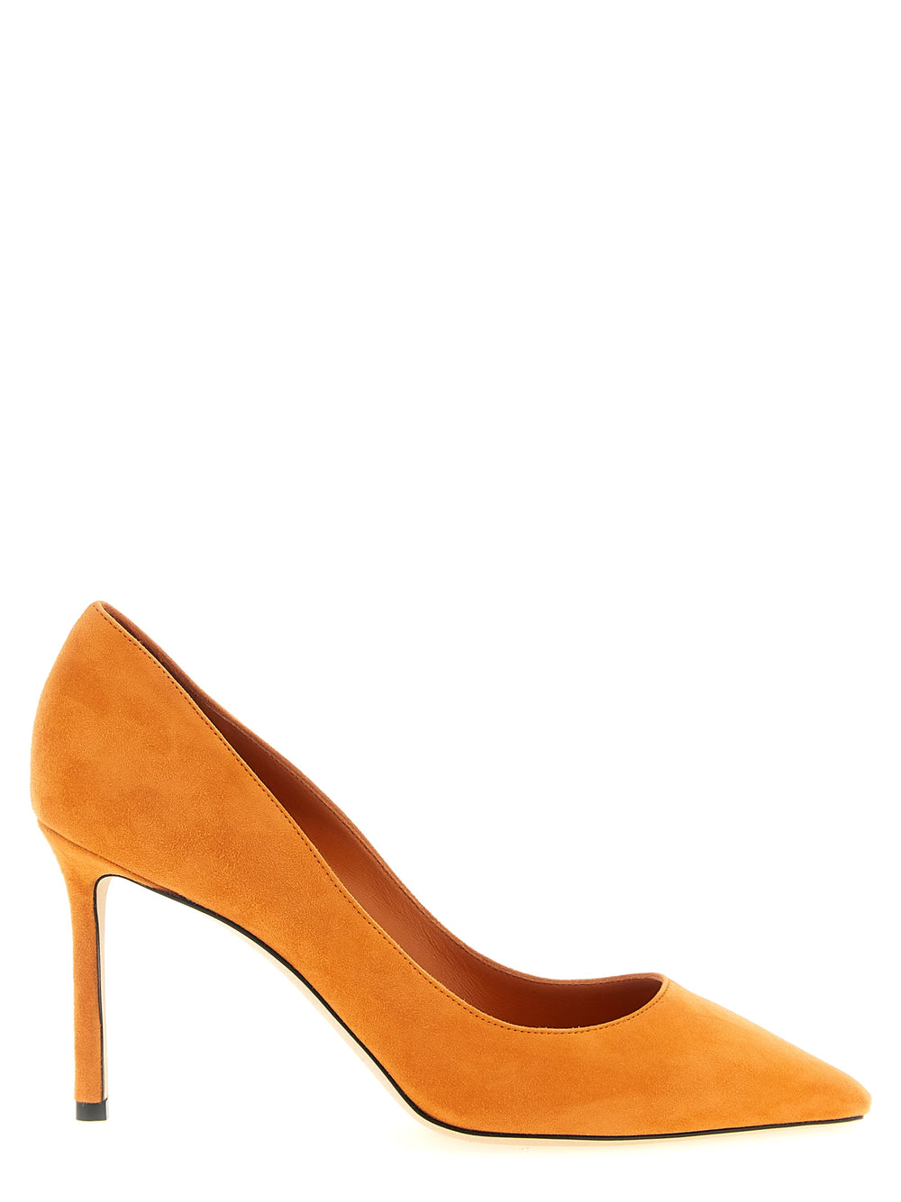 Jimmy Choo | Orange Leather High Heel Pumps