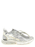 Off-White | Gray Polyethylene Athletic Sneakers