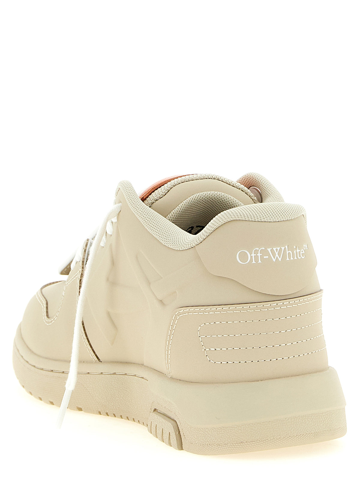 Off-White | Beige Plastic Athletic Sneakers