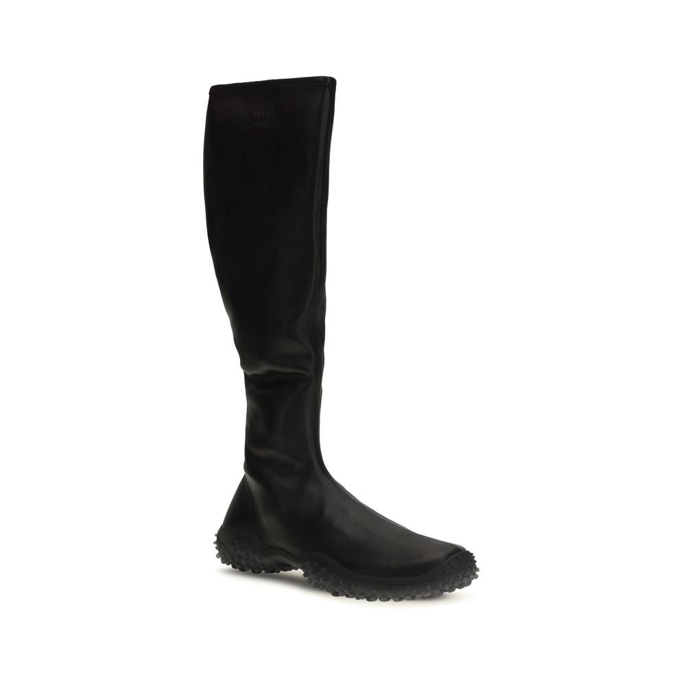 Miu Miu | Black Lamb Ovis Aries Ankle Boots