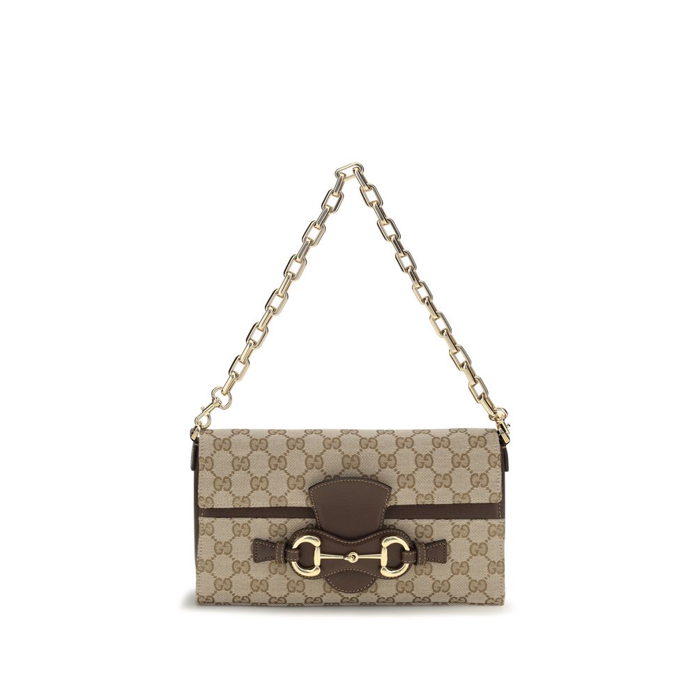 Gucci | Beige Fabric Shoulder Bag