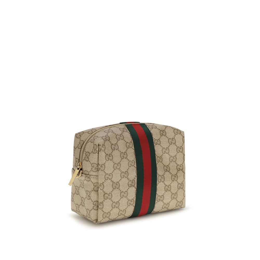 Gucci | Beige Fabric Shoulder Bag