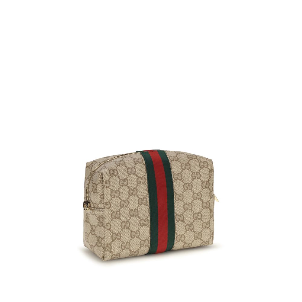 Gucci | Beige Fabric Shoulder Bag