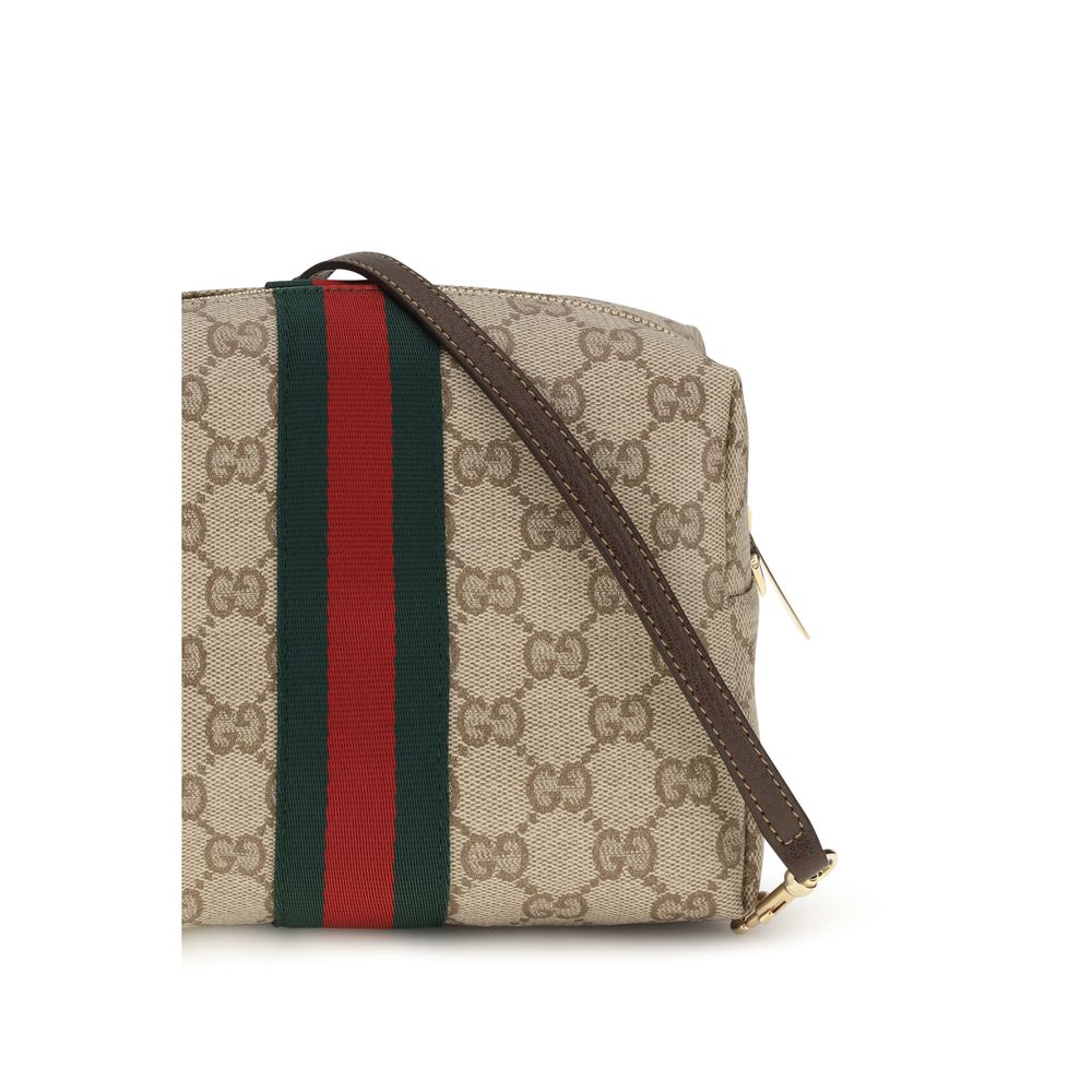 Gucci | Beige Fabric Shoulder Bag
