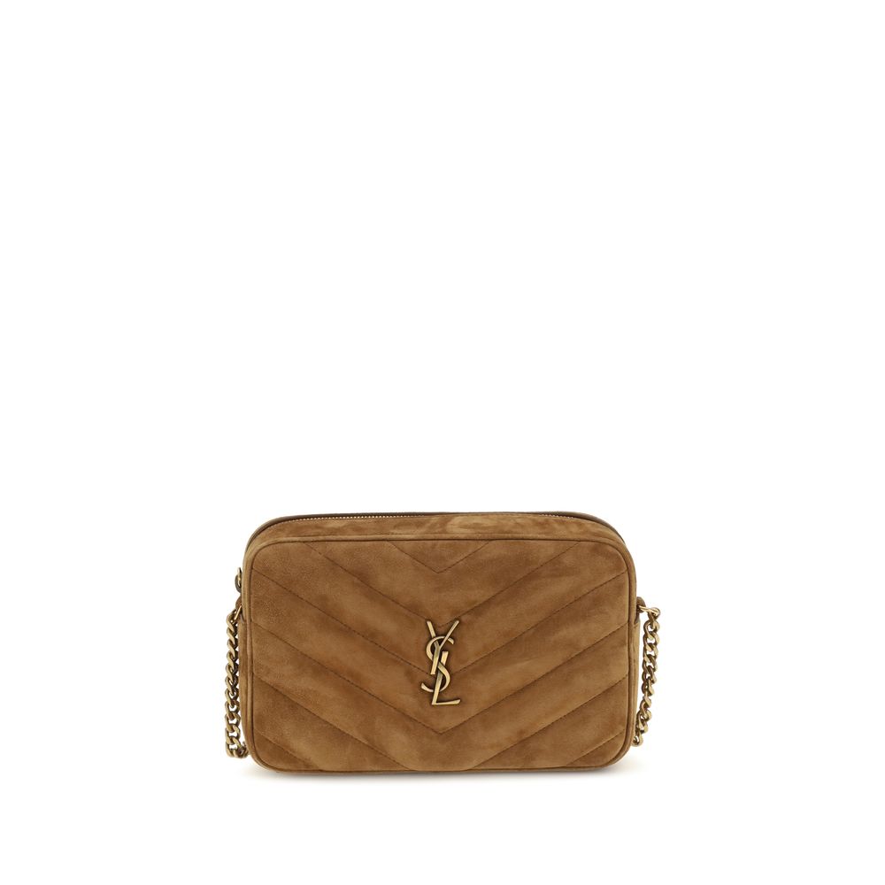 Saint Laurent | Brown Calf Leather Bos Taurus Shoulder Bag