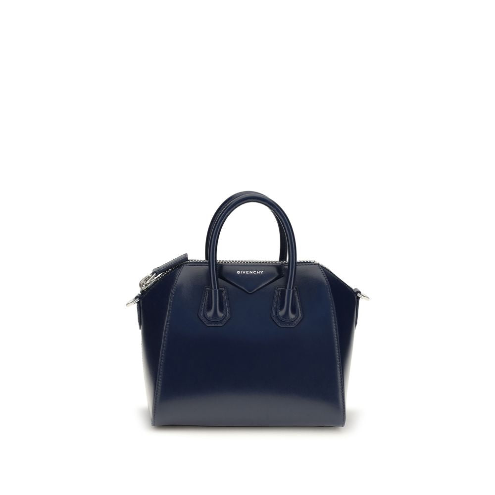 Givenchy | Blue Calf Leather Bos Taurus Handbag