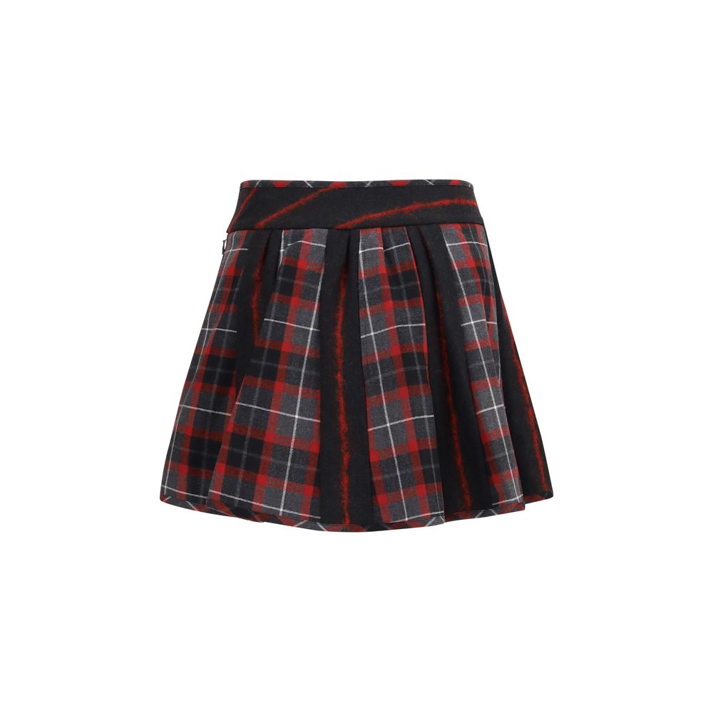 Vivienne Westwood | Red Wool Oves Aries Mini Skirt