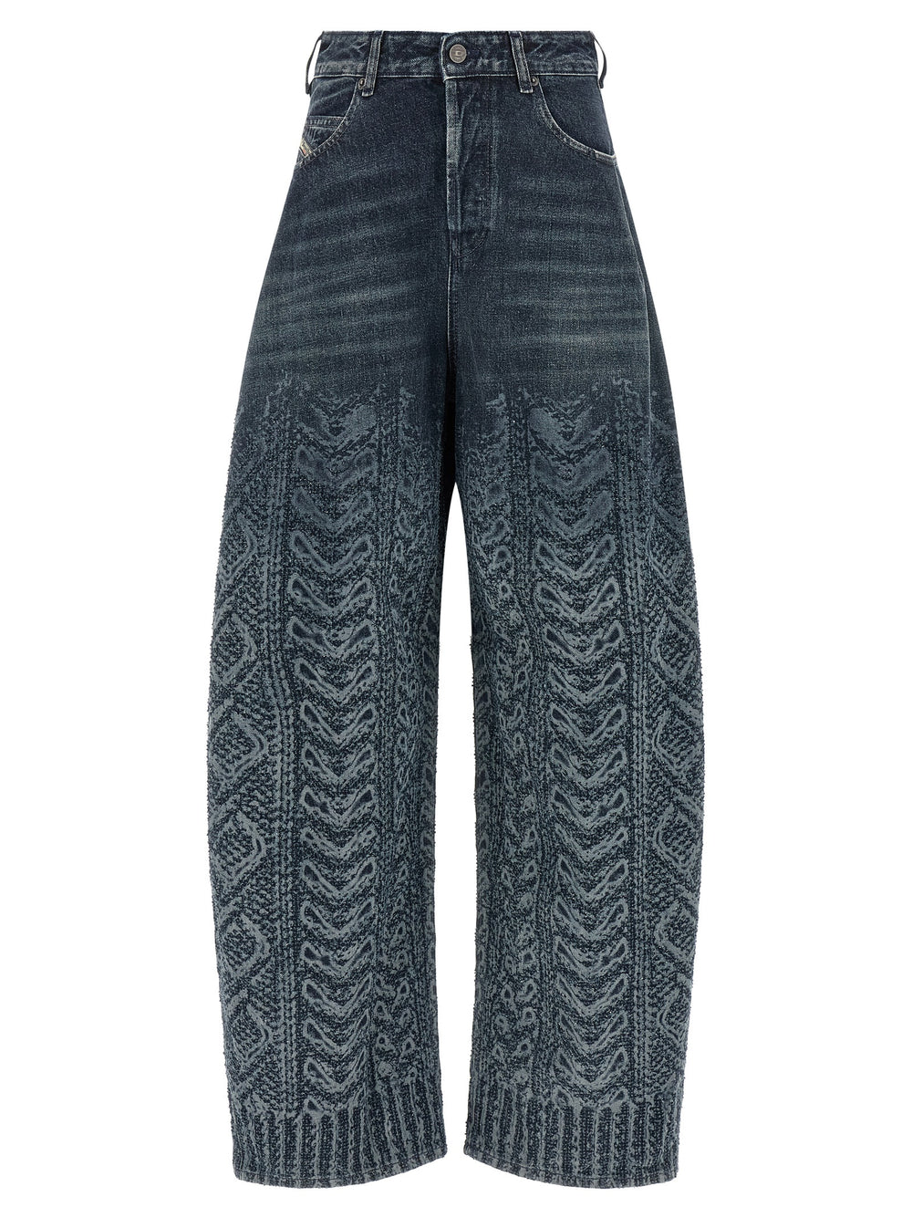 Diesel | Blue High-Waisted Jeans