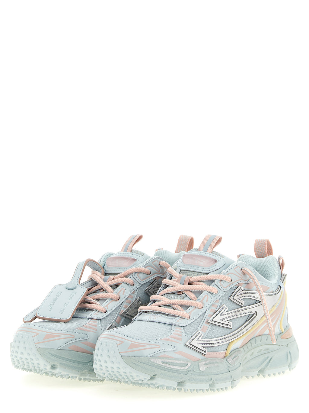 Off-White | Blue Polyethylene Athletic Sneakers