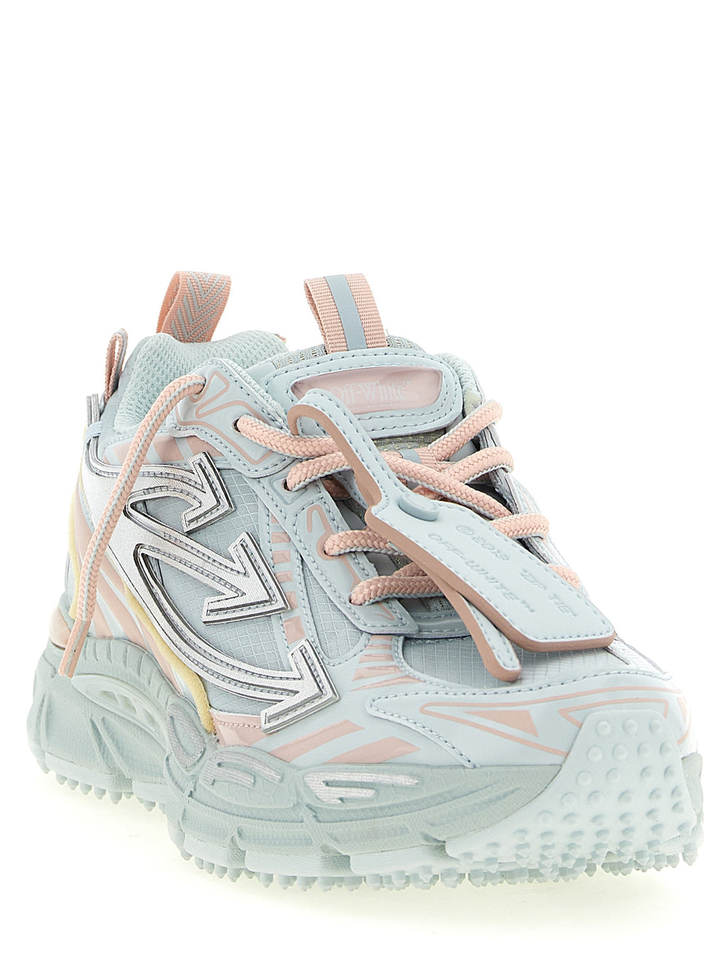 Off-White | Blue Polyethylene Athletic Sneakers